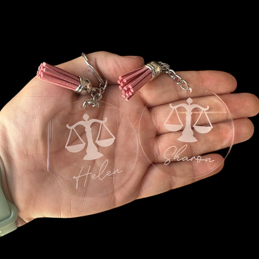Paralegal, Lawyer, Law student Keychain