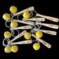 Softball Bats w/ball Keychains